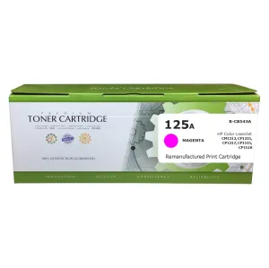 HP 125A (CB543A) Magenta Compatible Toner Cartridge [1,400 pages]