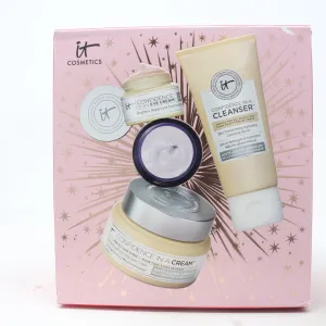 It Cosmetics Celebrate Confidence In Your Skincare 4-Pcs Gift Set New With Box