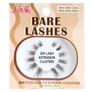 J-lash Bare Lashes Eyelash Extension Clusters