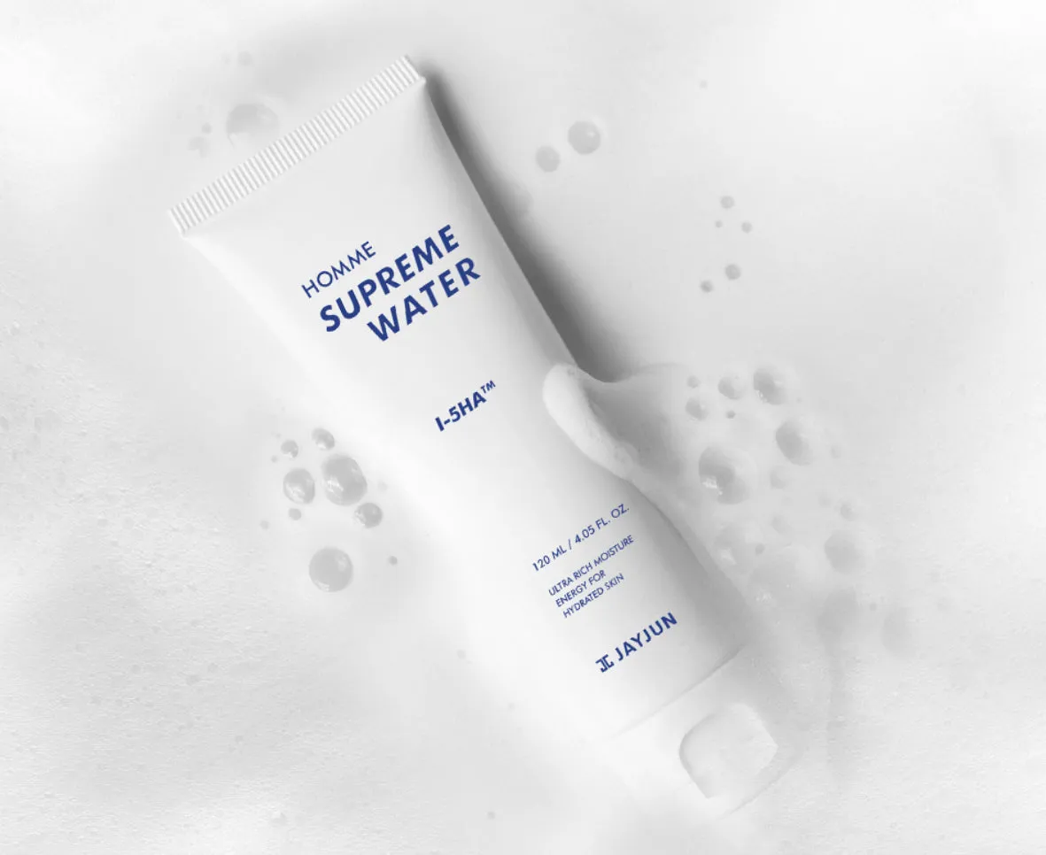 JAYJUN Homme Supreme Water Foam Cleanser I 5 HA غسول رغوي للبشرة