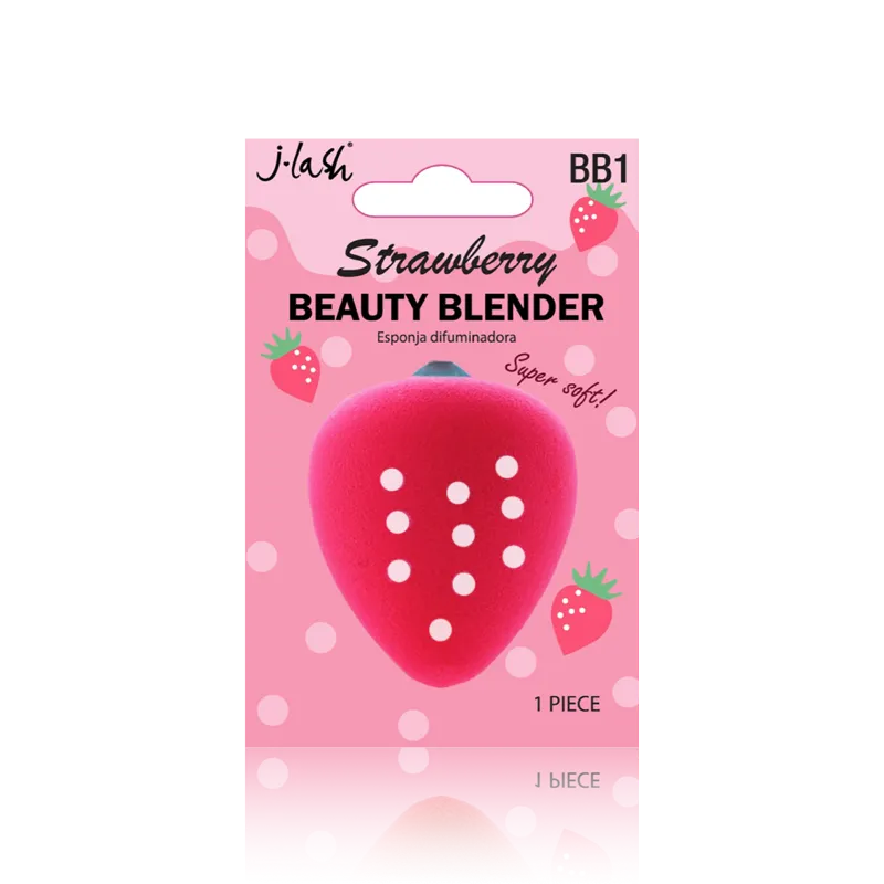 JLash Strawberry Bouncy Beauty Blender