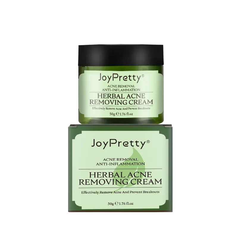 JoyPretty Herbal Day Cream For Acne Skin Care Face Moisturizer Oil Control Pimple Acne Scar Removal Cream Treatment For Women