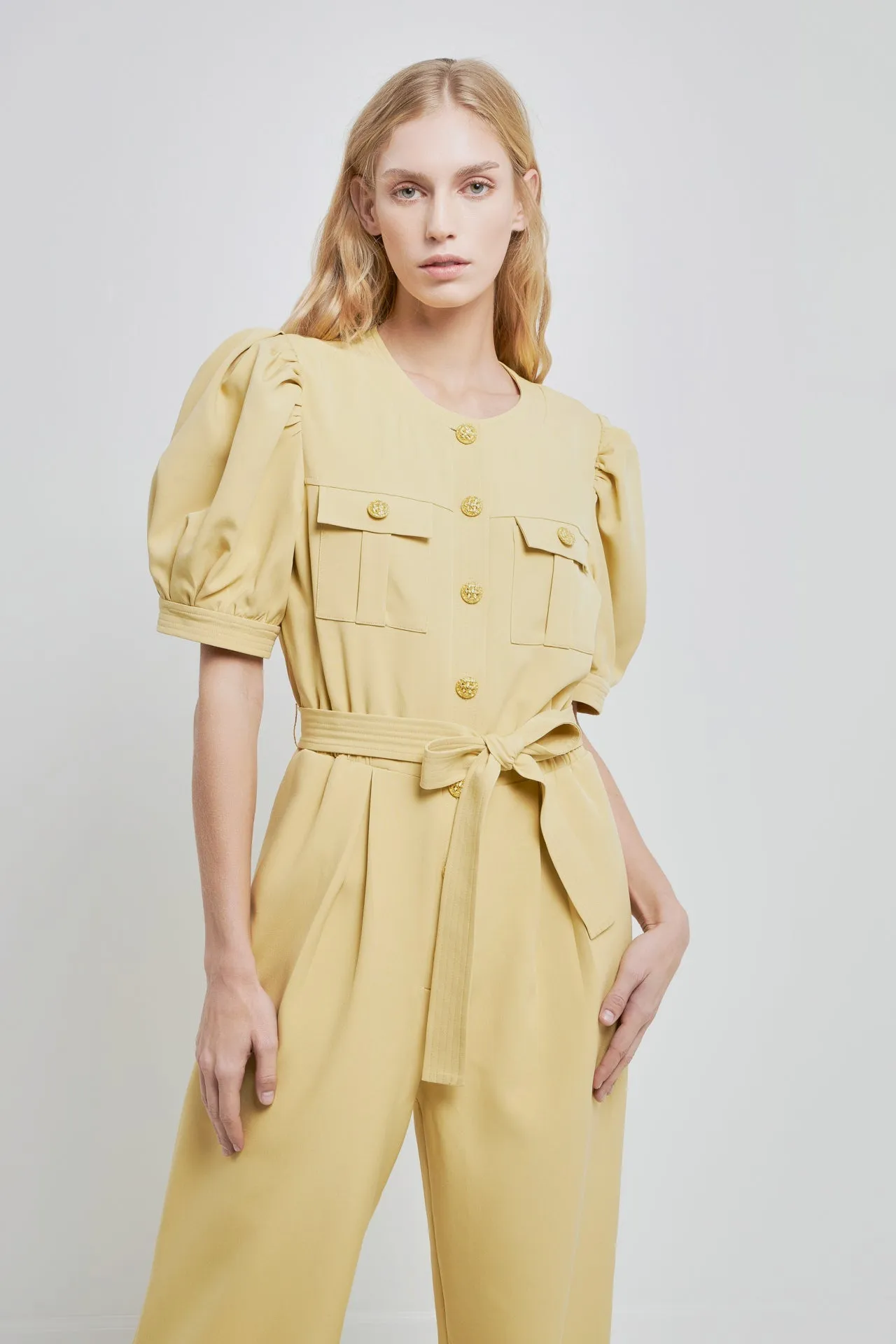 Jumpsuit with Button Detail