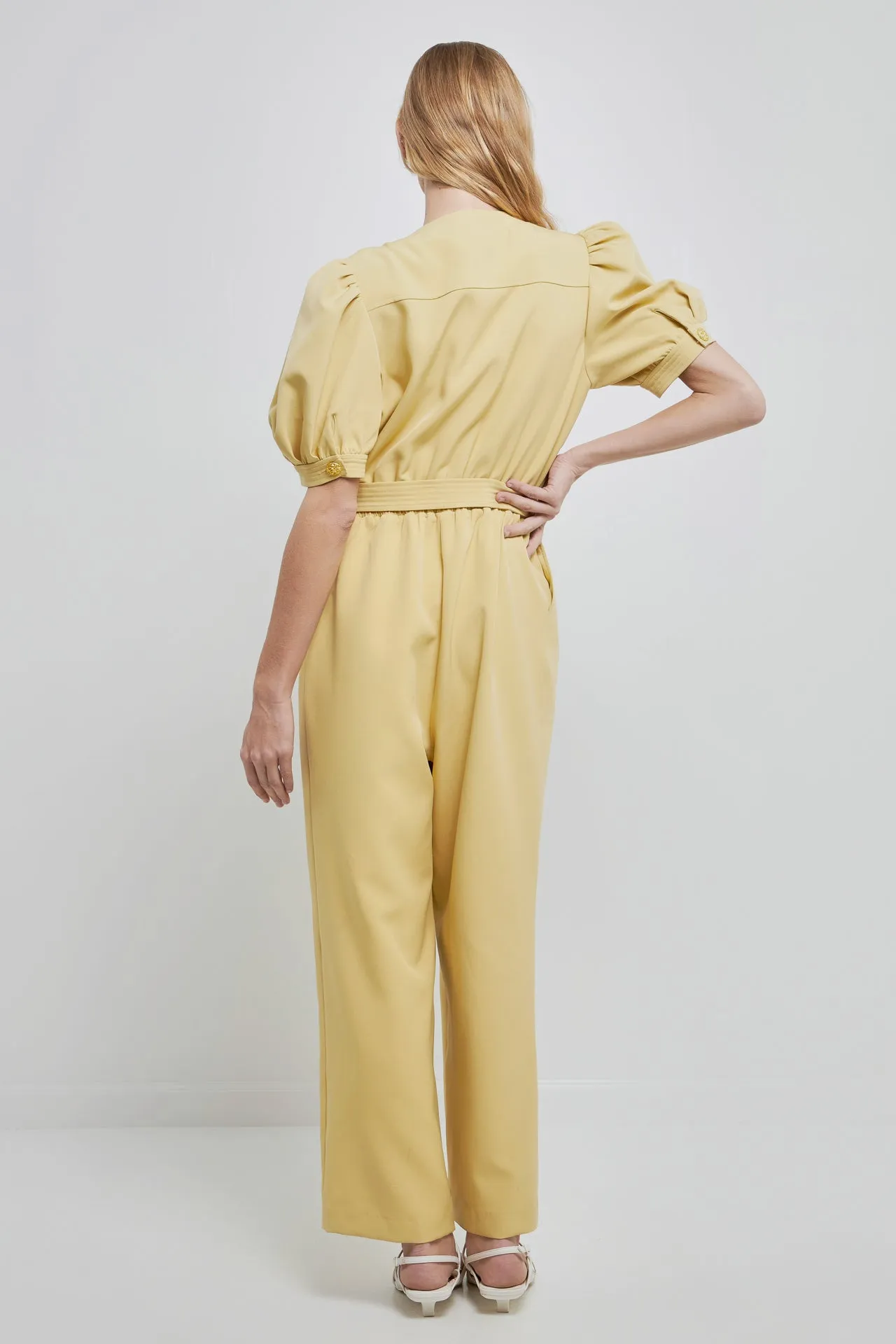 Jumpsuit with Button Detail