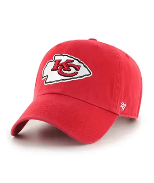 Kansas City Chiefs - Clean Up Hat, 47 Brand