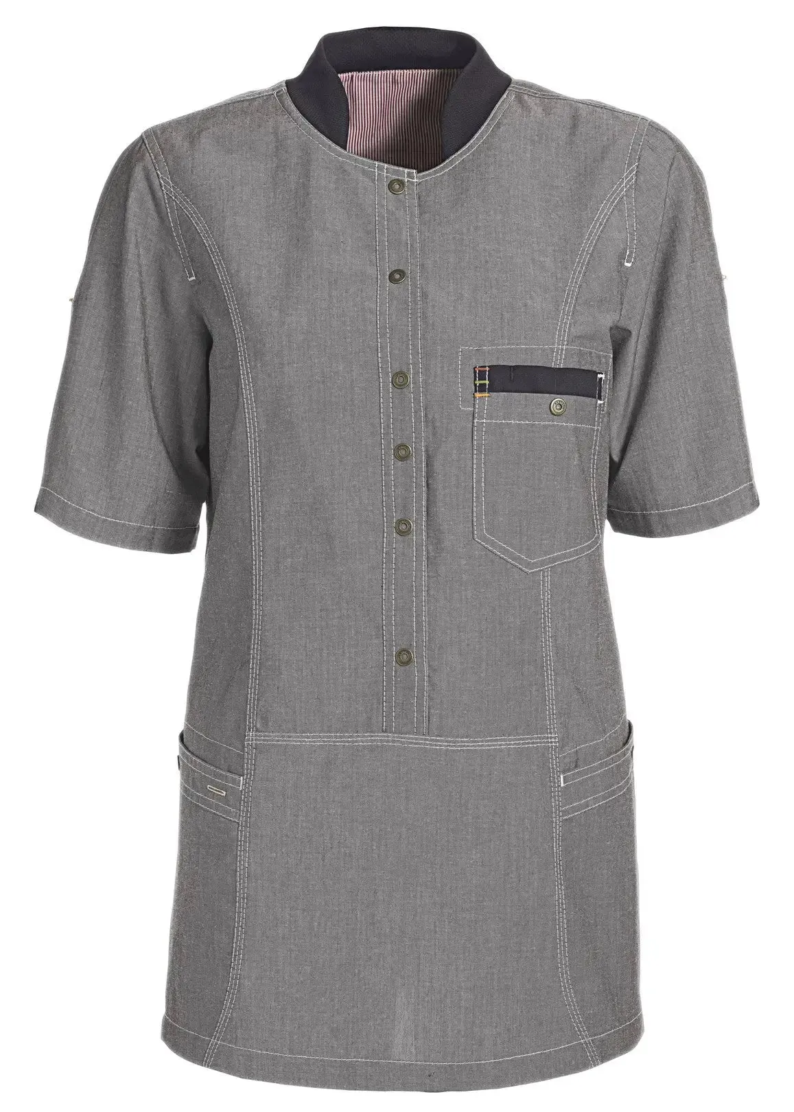 Kentaur Ladies Half Smock w/Soft Stand Up Collar
