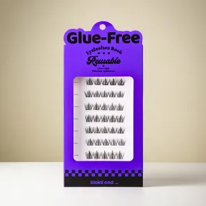 Kiokii and... Eyelashes Book Cluster Lashes - Elegant Length 10mm-12mm