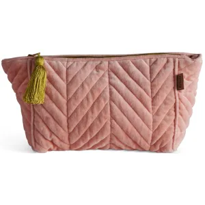 KIP & CO TUSCAN SUNSET VELVET TOILETRY BAG