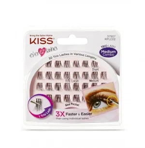 KISS - Ever Ez Cluster Lashes Medium - 30 Lashes