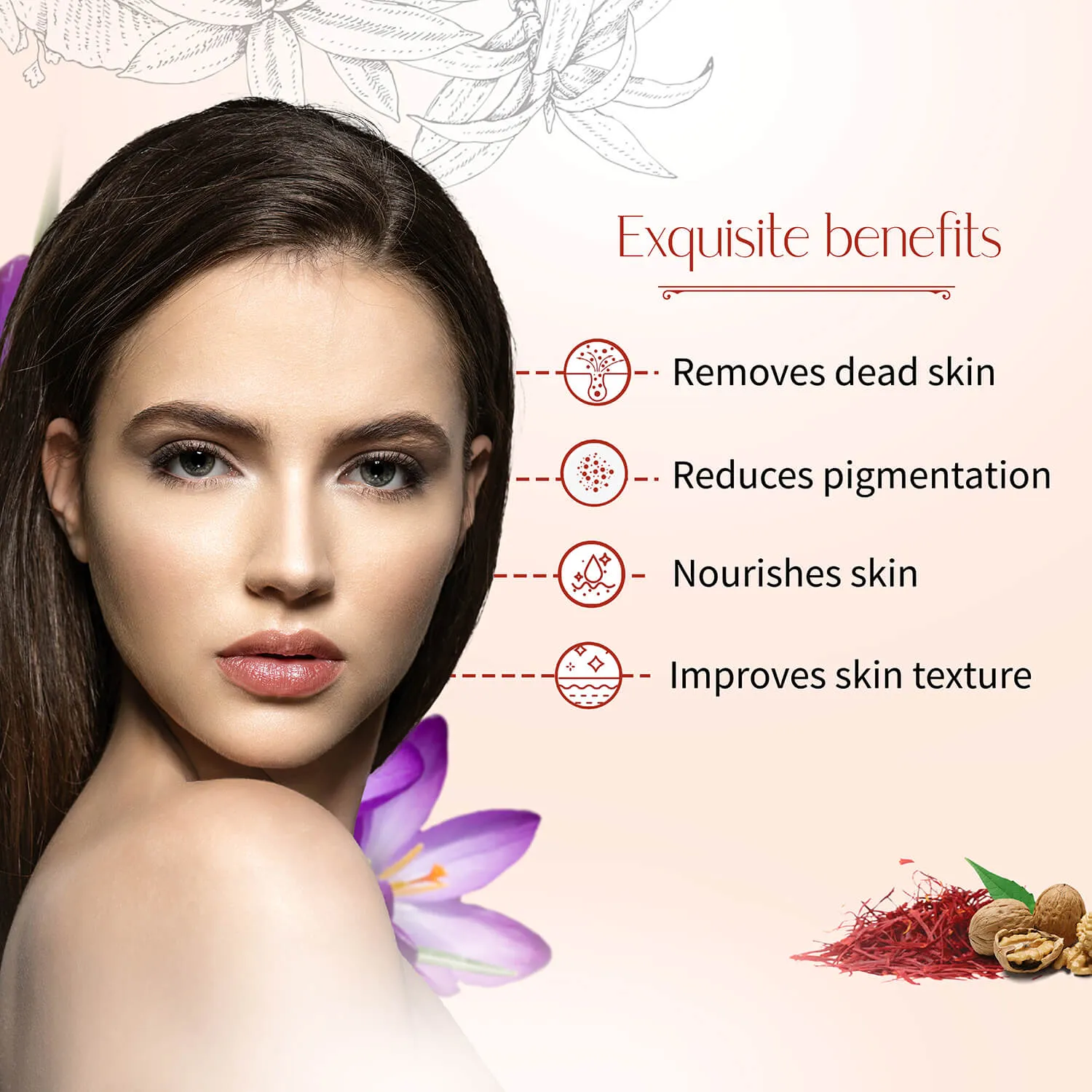 Kunkumadi Facial Scrub ( Net Qty -50g )