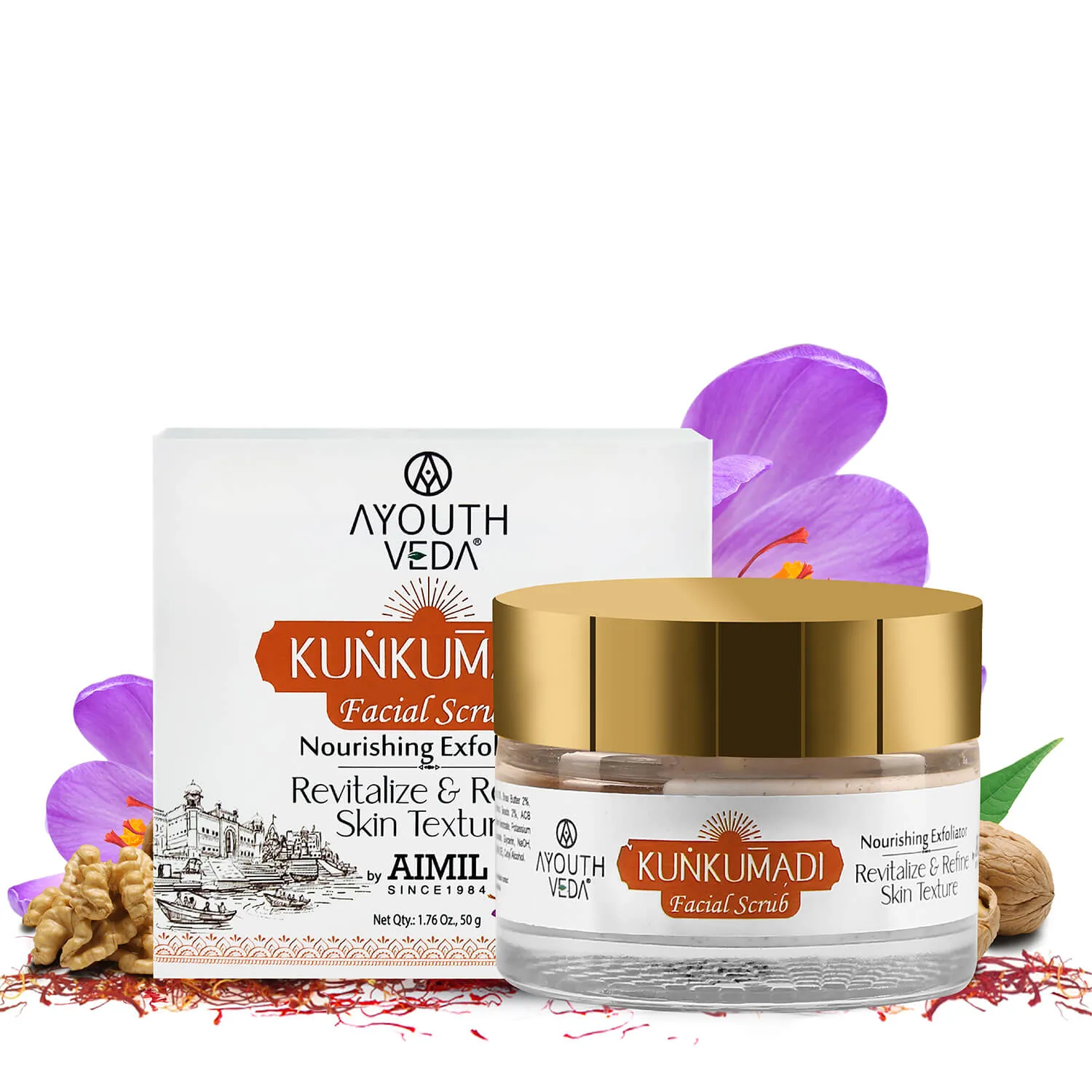 Kunkumadi Facial Scrub ( Net Qty -50g )