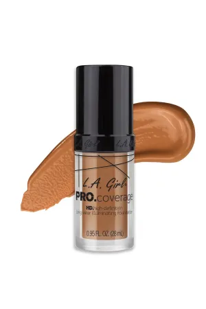 L.A Girl Pro Coverage Illuminating Foundation 28ml Sand