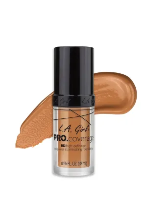 L.A Girl Pro Coverage Illuminating Foundation 28ml  Tan