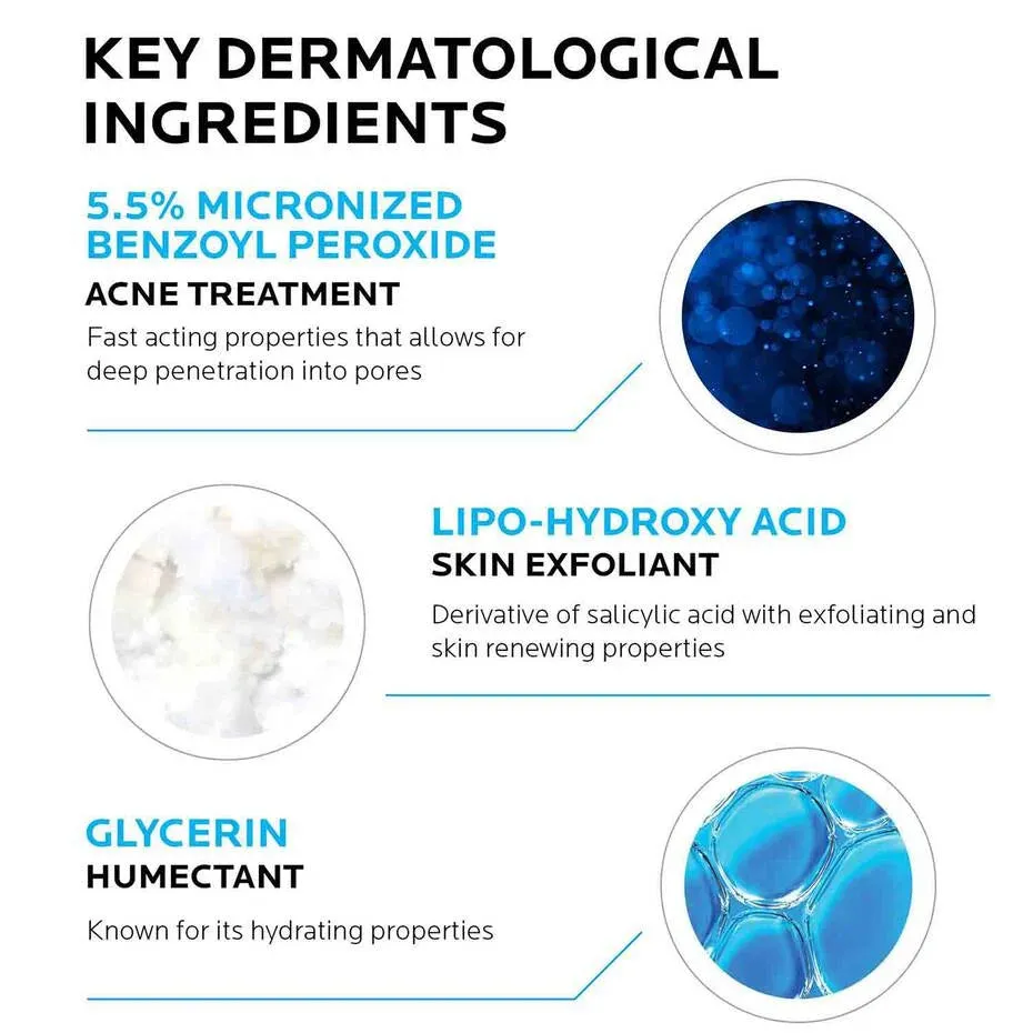 LA ROCHE POSAY La Roche-Posay Effaclar Duo Dual Acne Spot Treatment With Benzoyl Peroxide