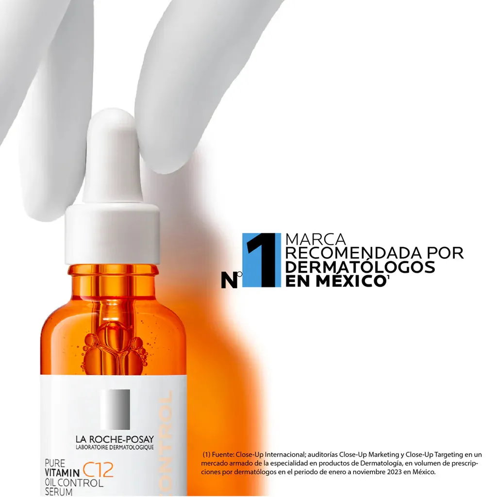 La Roche Posay Pure Vitamin C12 Oil Control Serum 30ml