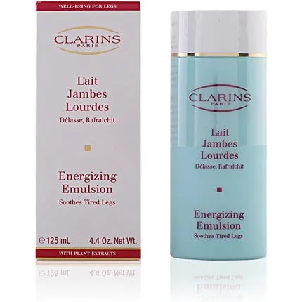 Lait Jambes Lourdes Energy emulsion soothes tired legs 125 ml, Clarins