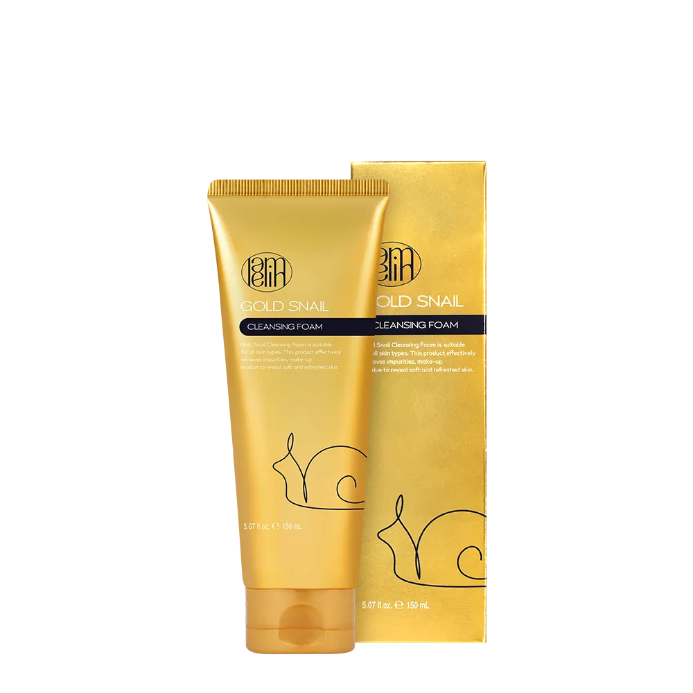 LAMELIN Gold Snail Cleanser Foam