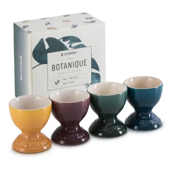 Le Creuset Botanique Egg Cups 400ml Assorted Colours - Box of 4