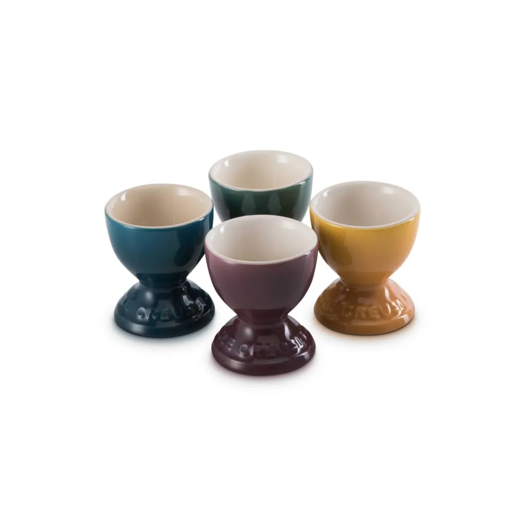 Le Creuset Botanique Egg Cups 400ml Assorted Colours - Box of 4