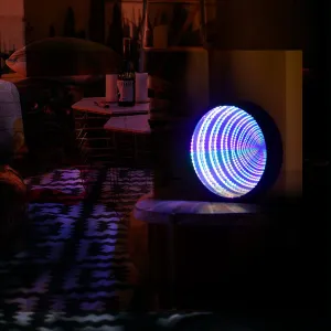 LED Infinity Mirror - Creative Mirror Tunnel Light