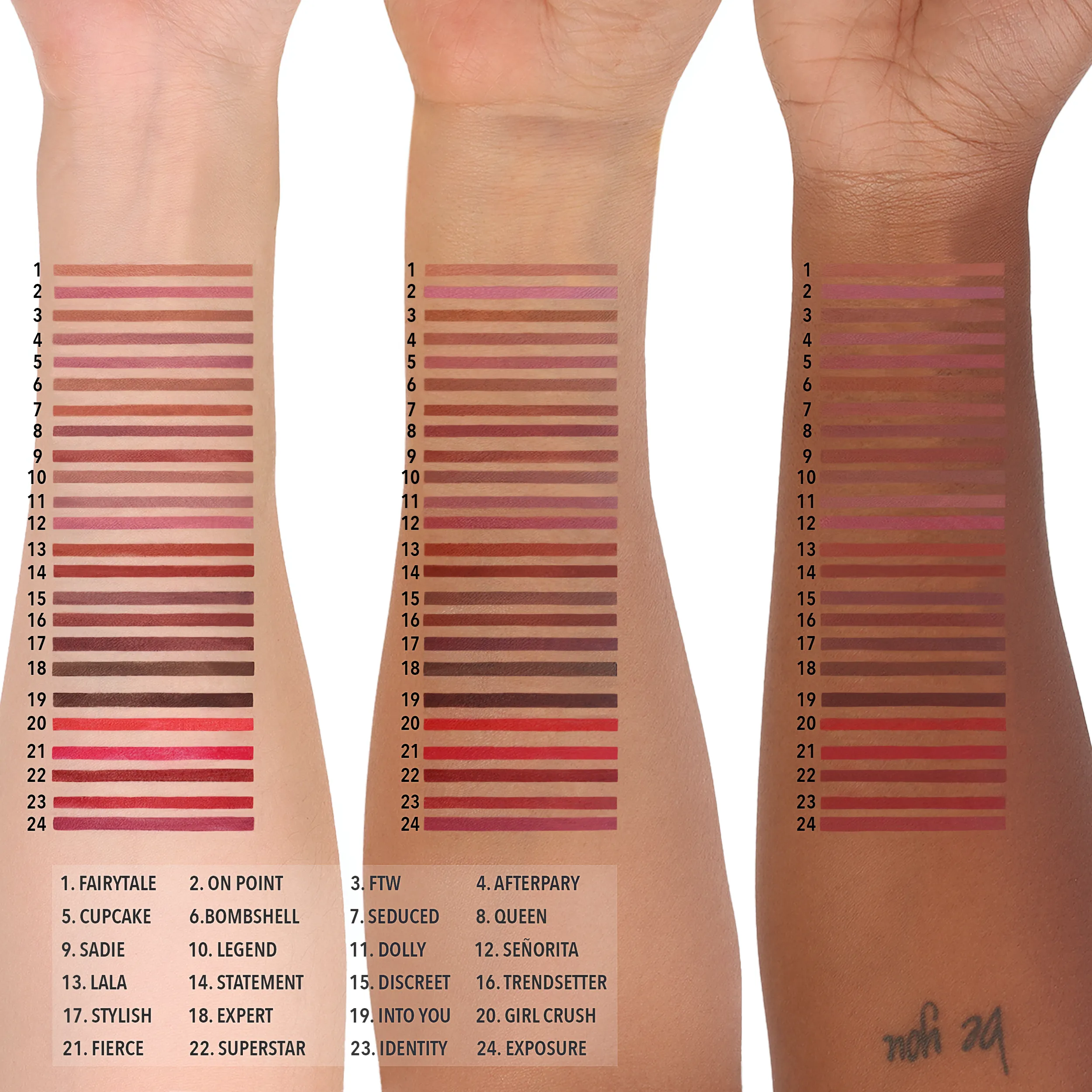 Lip Appeal Waterproof Liner (008, Queen)