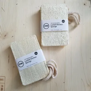 Loofah Kitchen Sponge -  (3 Pack)
