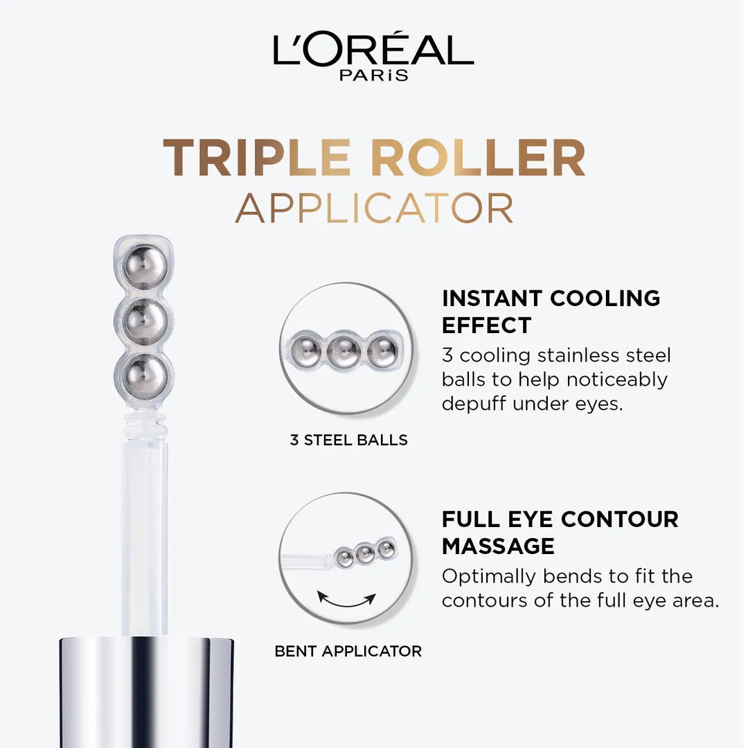 L’Oréal Paris Hyaluron Expert Eye Serum with 2.5% Hyaluronic Acid & Caffeine