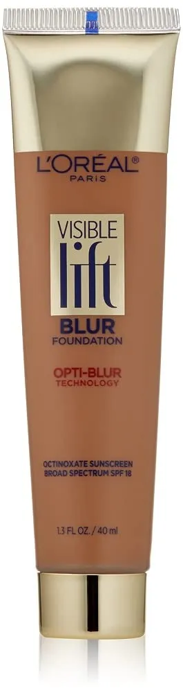 LOral Paris Visible Lift Blur Foundation, 212 Classic Tan, 1.3 Fluid Ounce