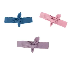 L'ovedbaby Muslin Tie Headband Bundle: 0-6m
