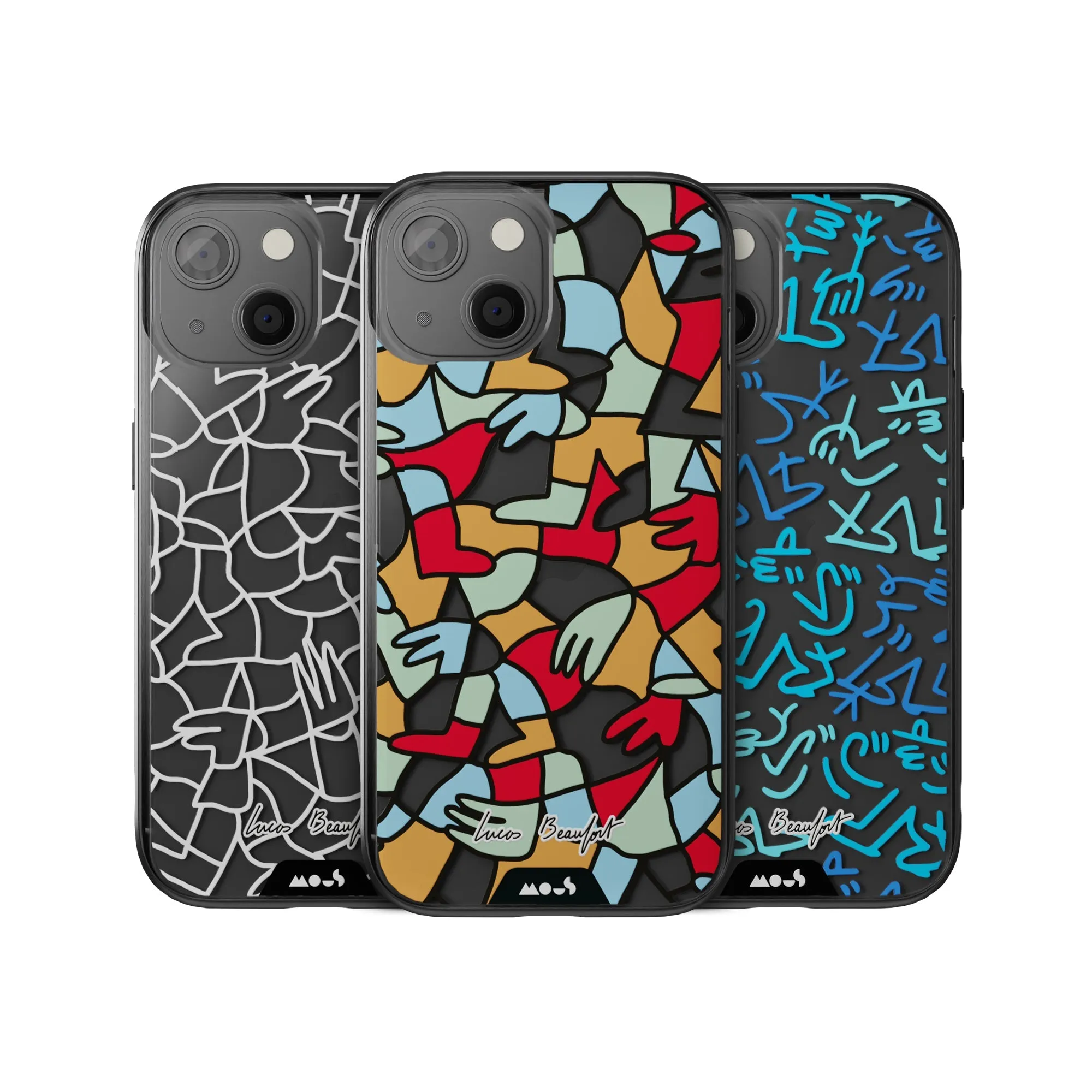 Lucas Beaufort Multicolour Printed Phone Case