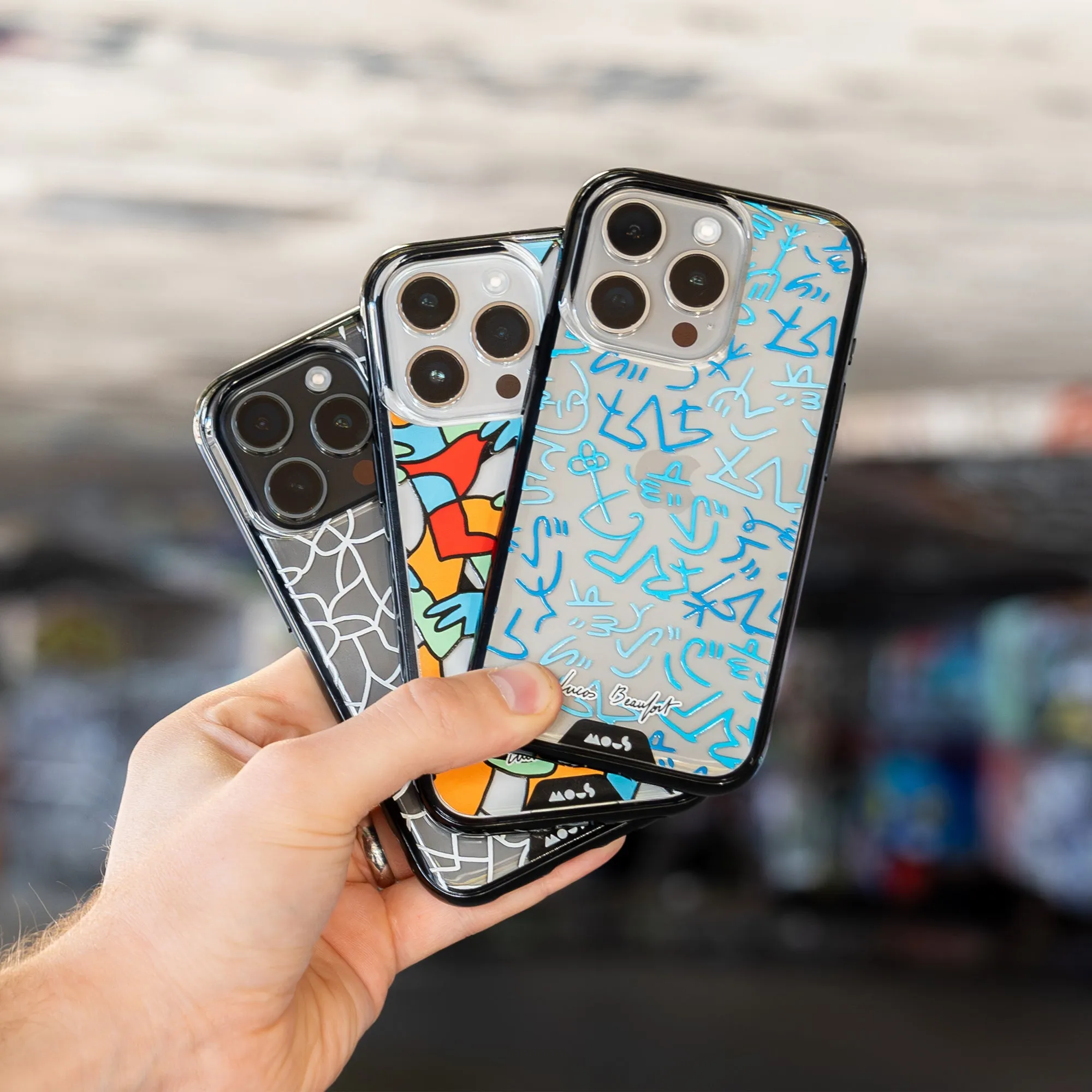 Lucas Beaufort Multicolour Printed Phone Case