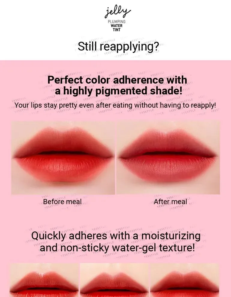 MACQUEEN Jelly Plumping Water Tint - #02 Dahong Red