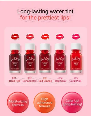 MACQUEEN Jelly Plumping Water Tint - #02 Dahong Red