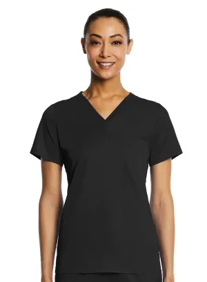 Maevn Sporty V-neck Top
