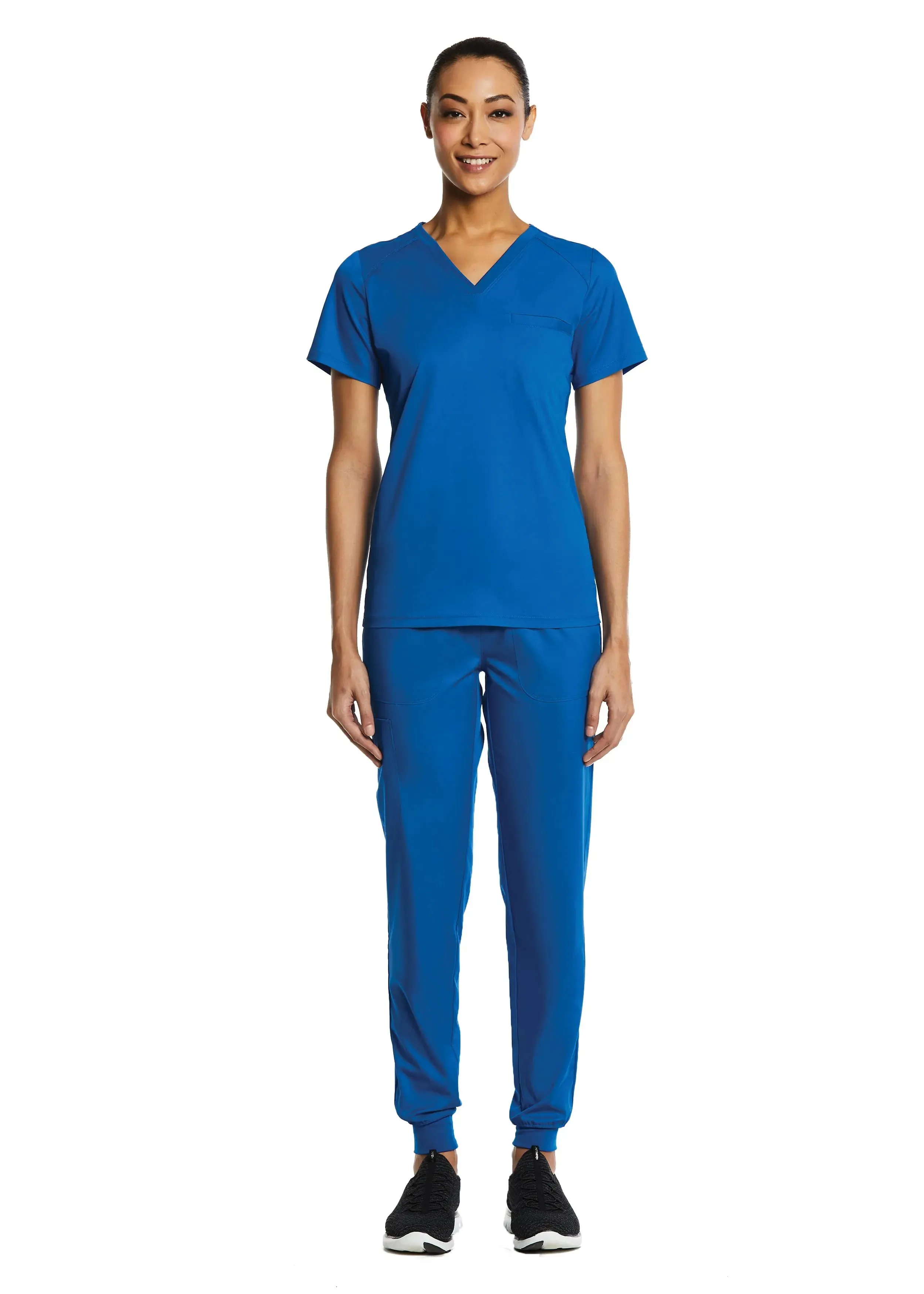 Maevn Sporty V-neck Top