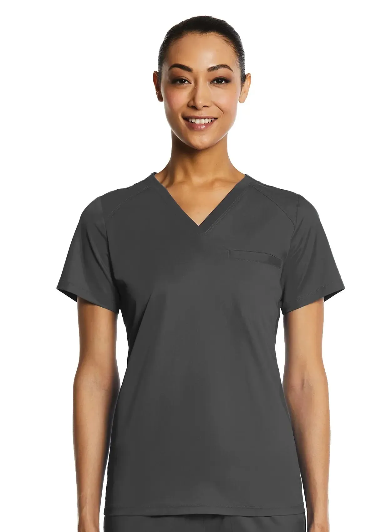 Maevn Sporty V-neck Top