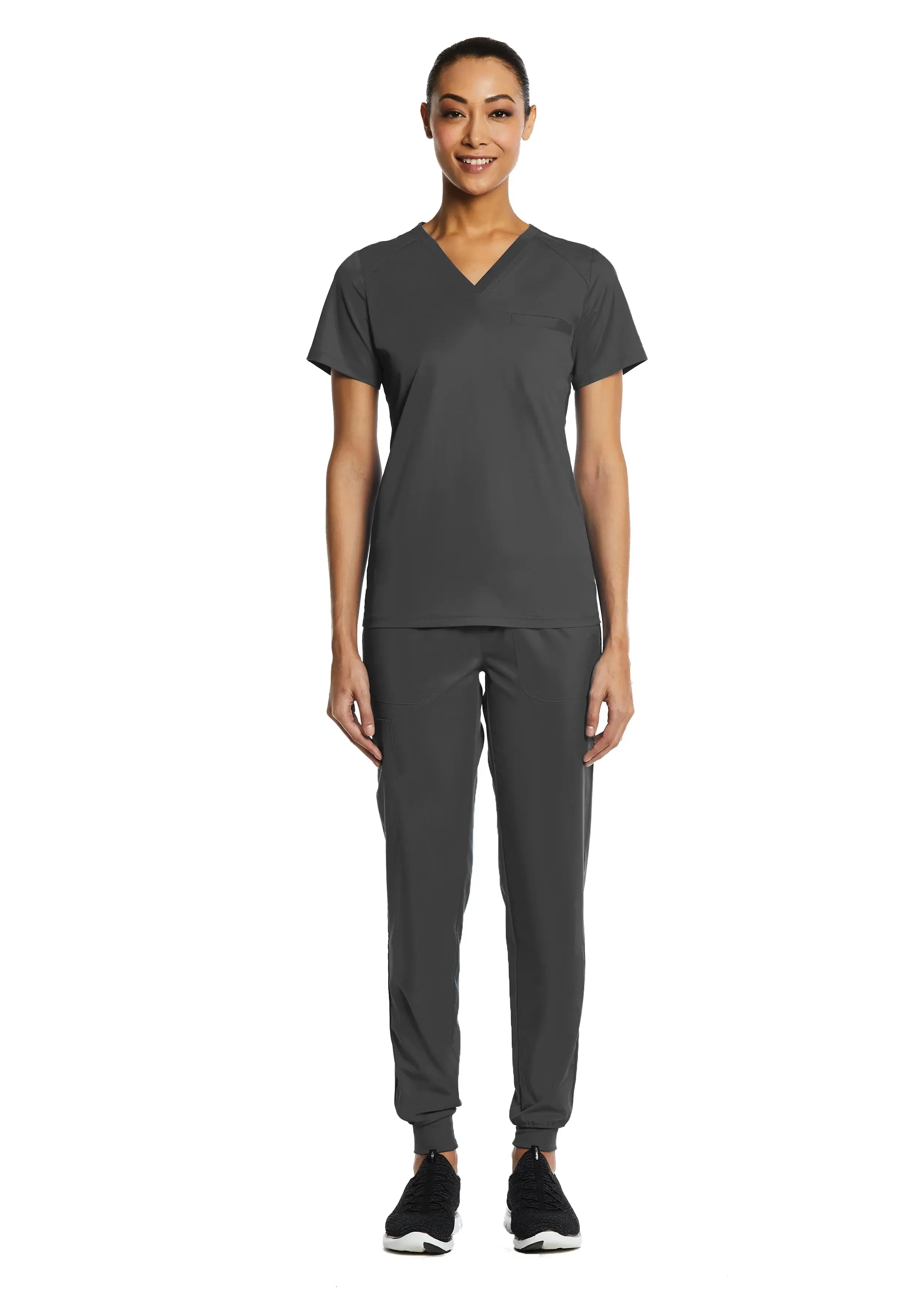 Maevn Sporty V-neck Top