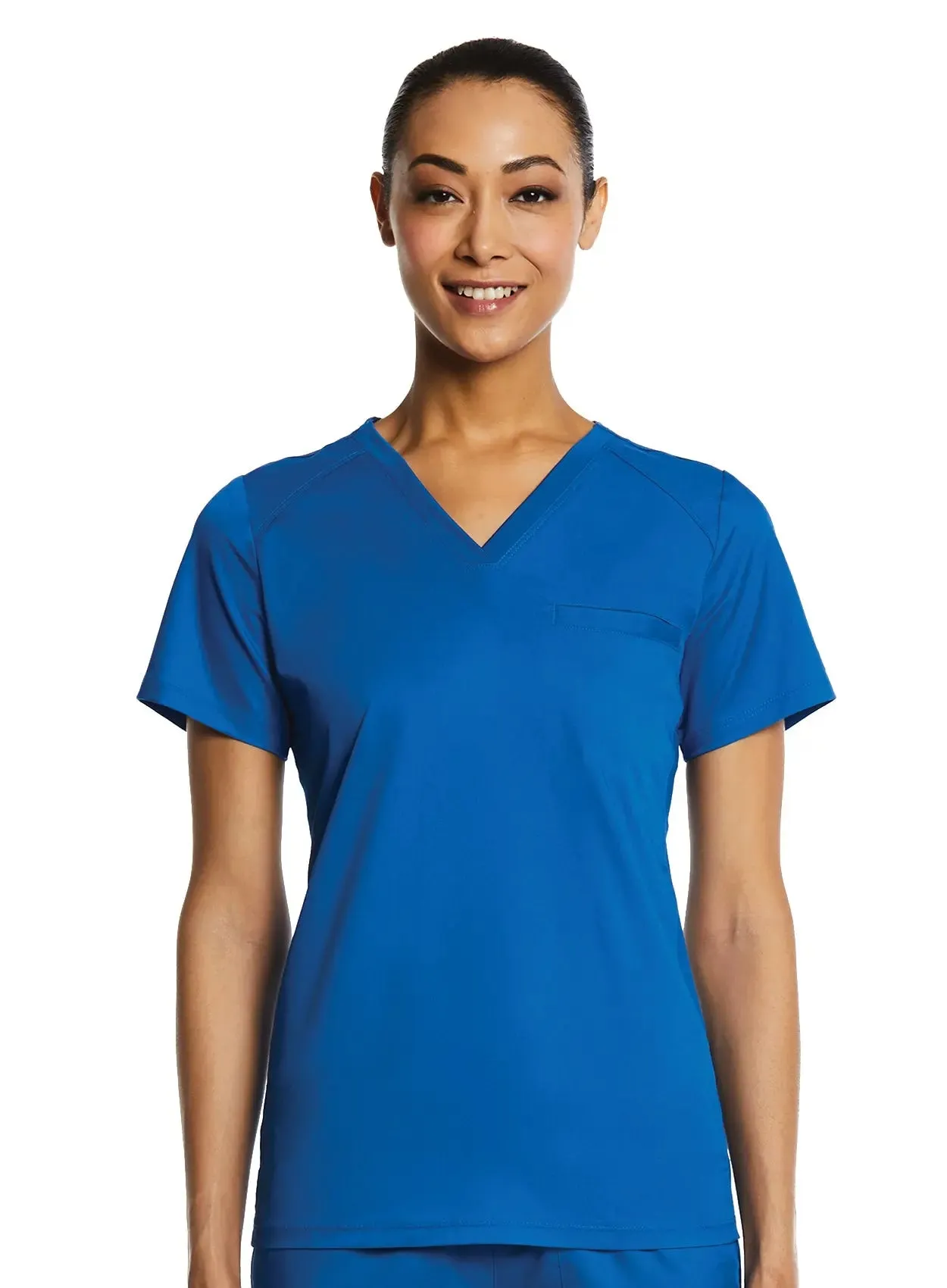 Maevn Sporty V-neck Top