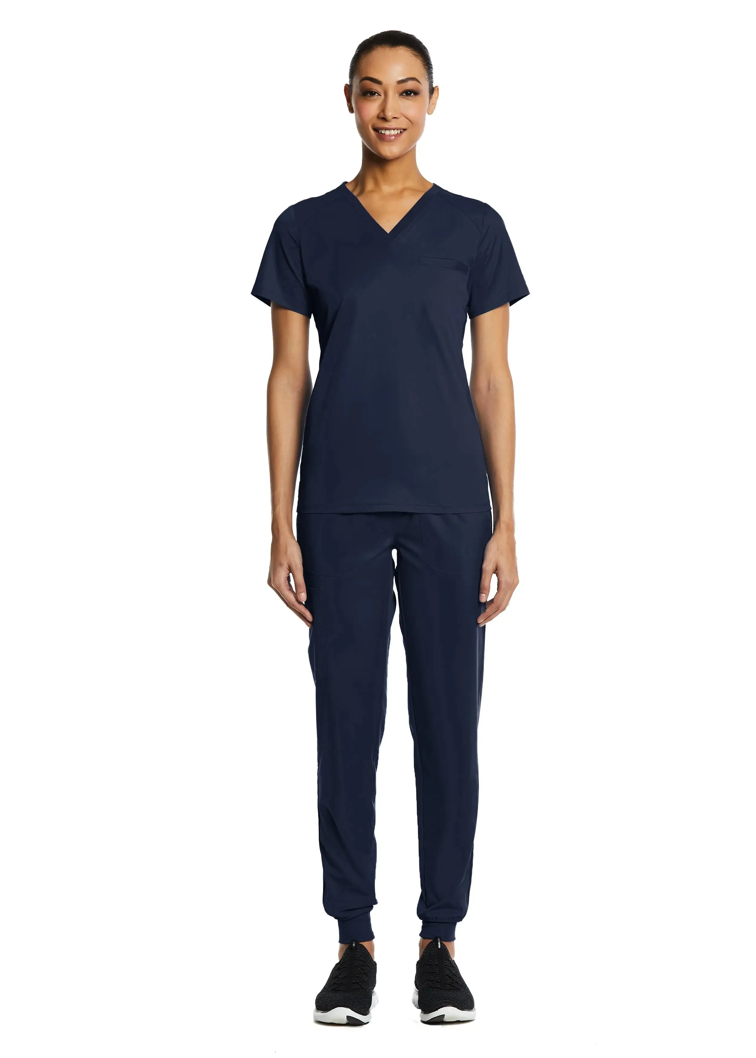 Maevn Sporty V-neck Top