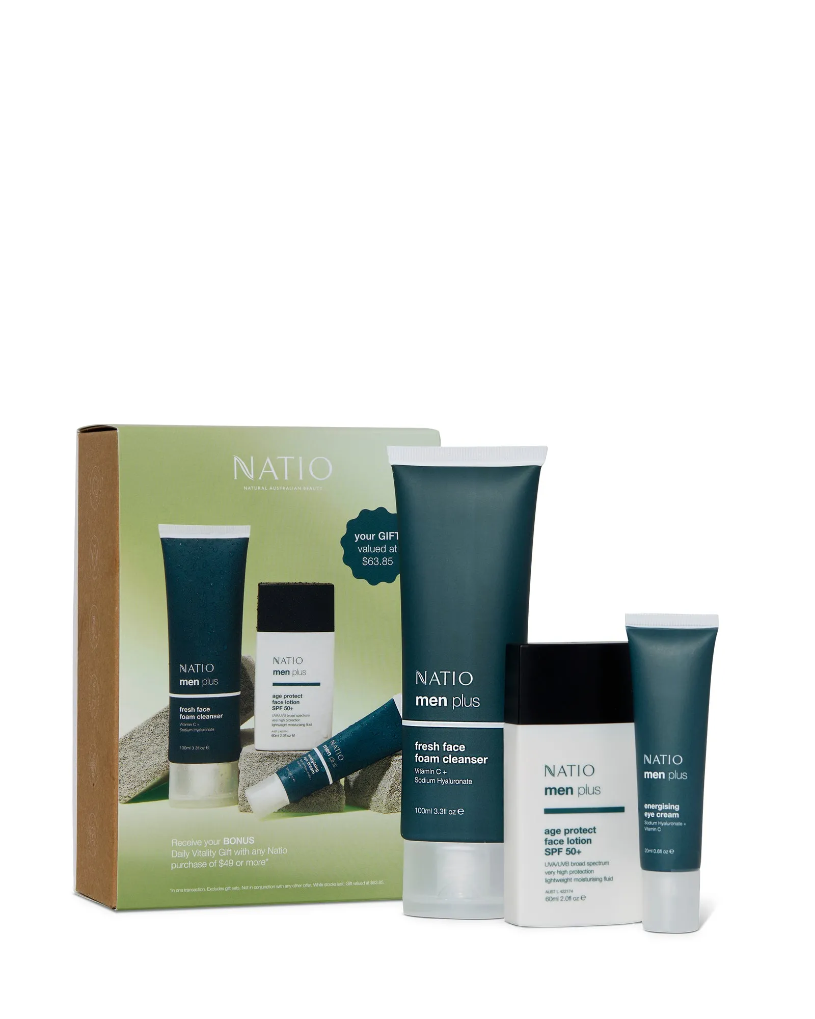 Men Plus Skincare Trio - Your Gift