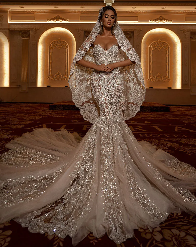 Mermaid Corset Wedding Dress