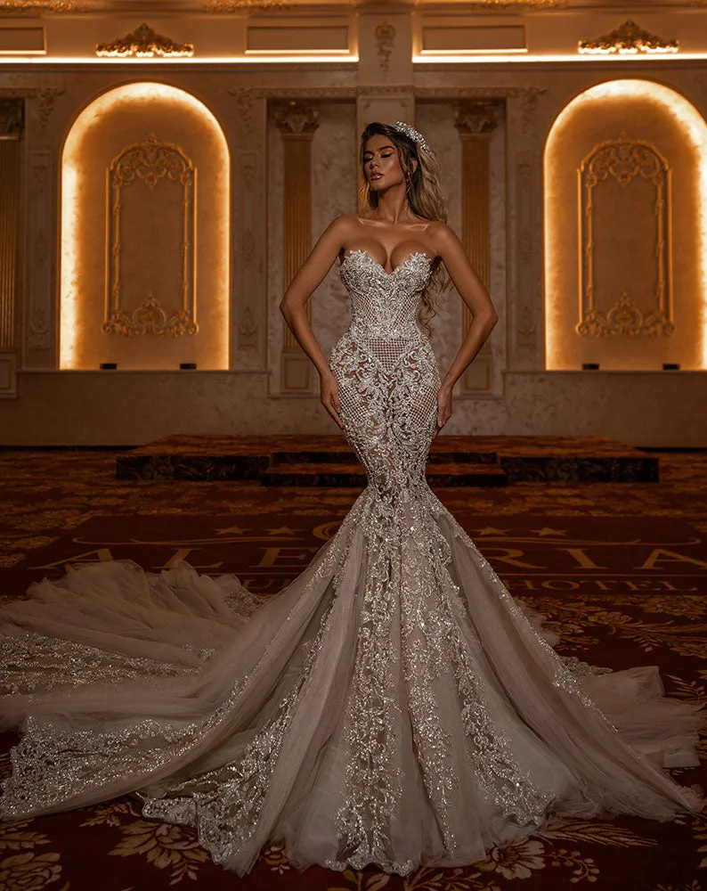 Mermaid Corset Wedding Dress