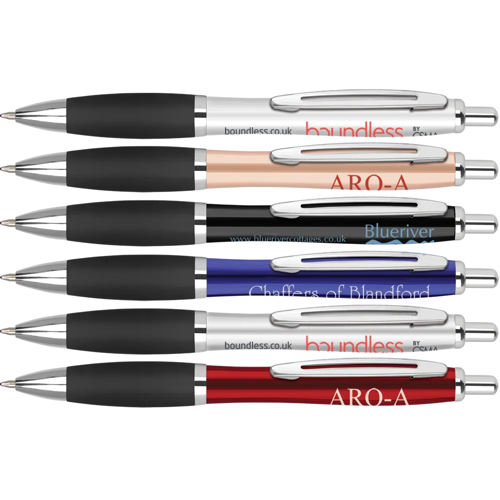 Metal Curvy Pens