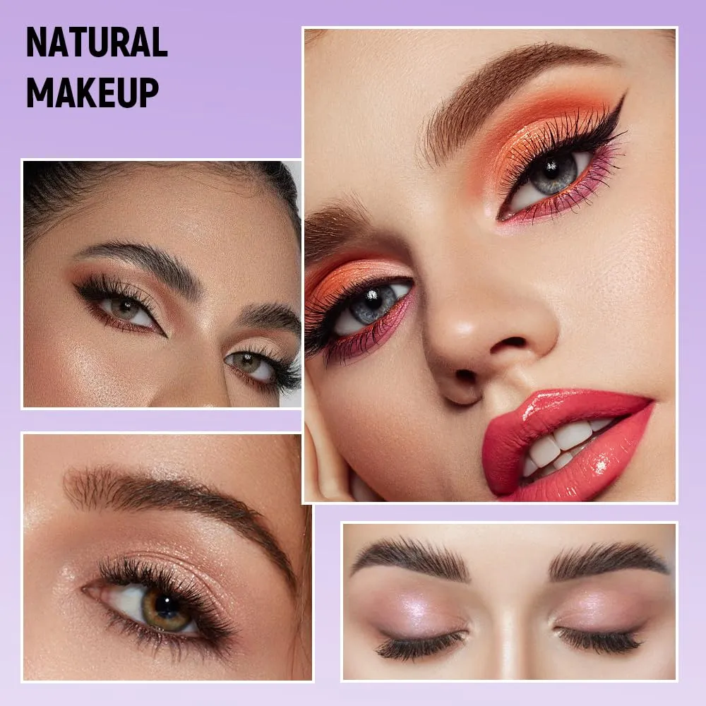 Microblading Eyebrow Pen, 2025 New Waterproof 3D Microblading Eyebrow Pencil with Micro-Fork Tip Applicator, Natural Hair Like Eye Brow Pencils for Women (Dark Brown)