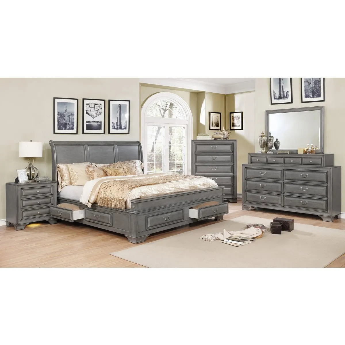 Milton Grey Mirror
