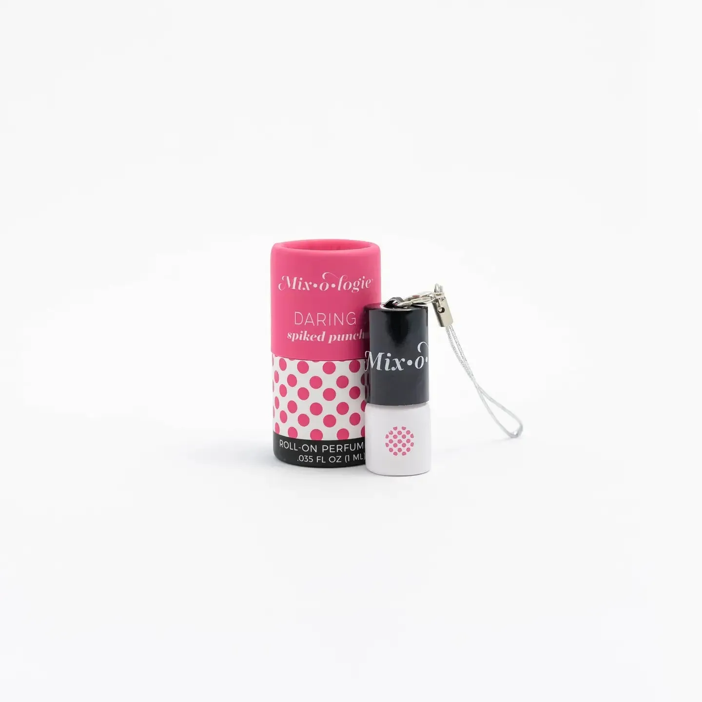 Mixologie Mini Keychain Rollerball Perfume - 12 Unique Scents for On-the-Go Fragrance