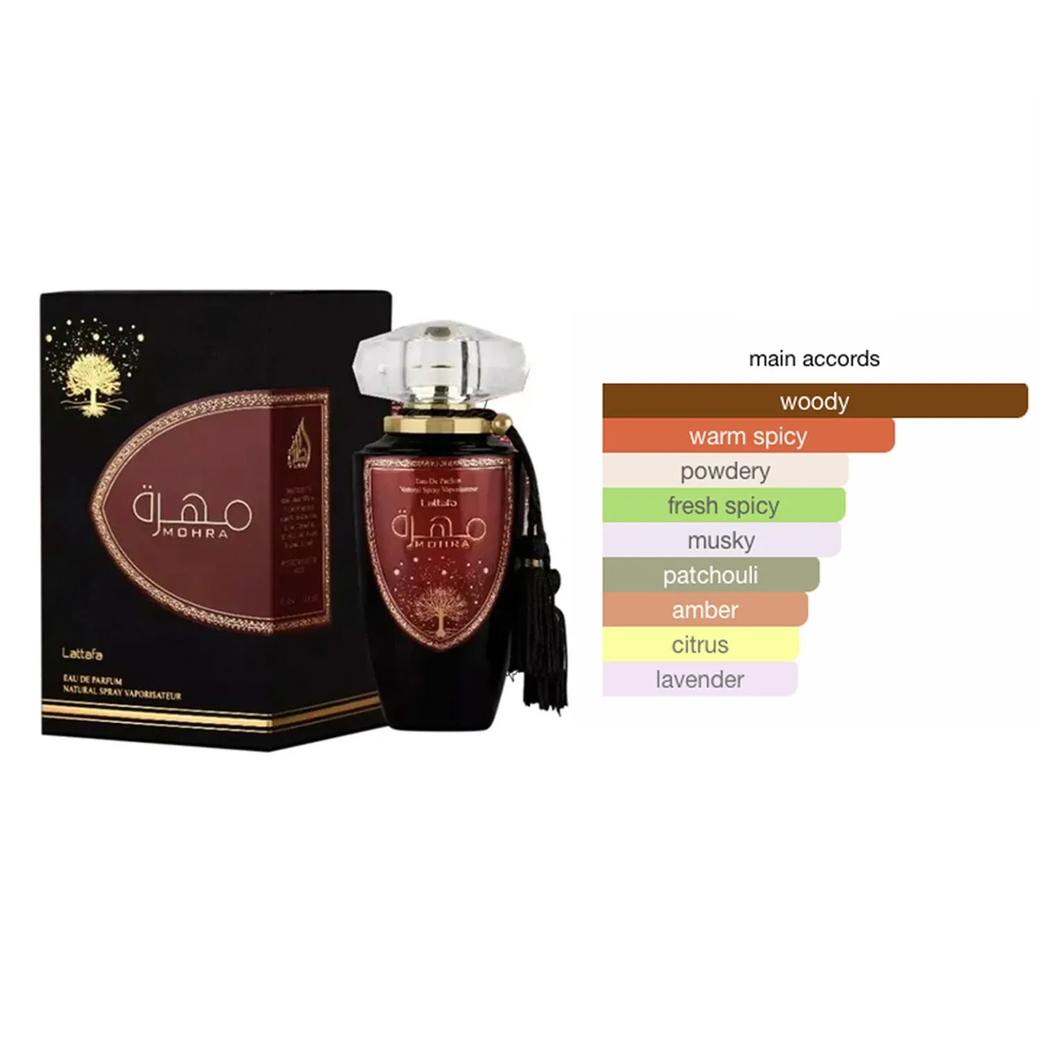 Mohra by Lattafa 100ml Eau de Parfum for Men - Captivating Leather Scent