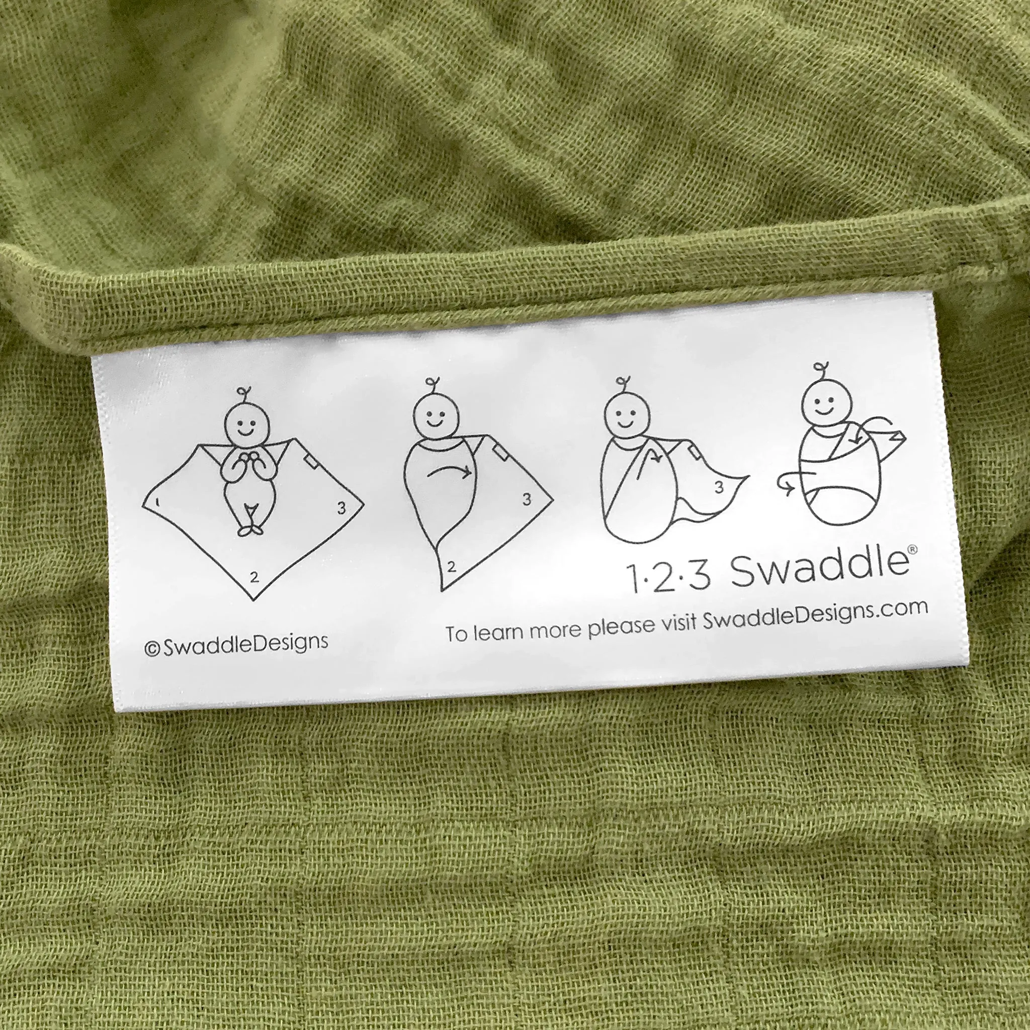 Muslin Swaddle   Pajama Gown   Hat Newborn Gift Set - Green Turtle Muslin Blanket   Love Mama Earth Hat   Pajama Gown
