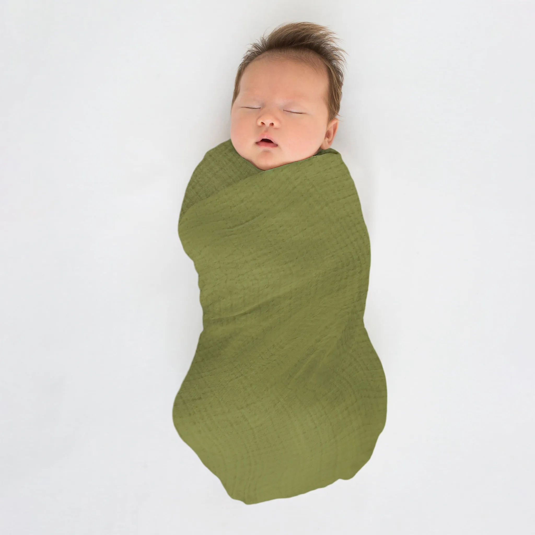 Muslin Swaddle   Pajama Gown   Hat Newborn Gift Set - Green Turtle Muslin Blanket   Love Mama Earth Hat   Pajama Gown