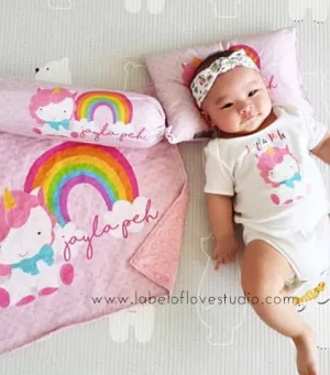 My Little Sunshine Gift Set - Romper   Bedding Set